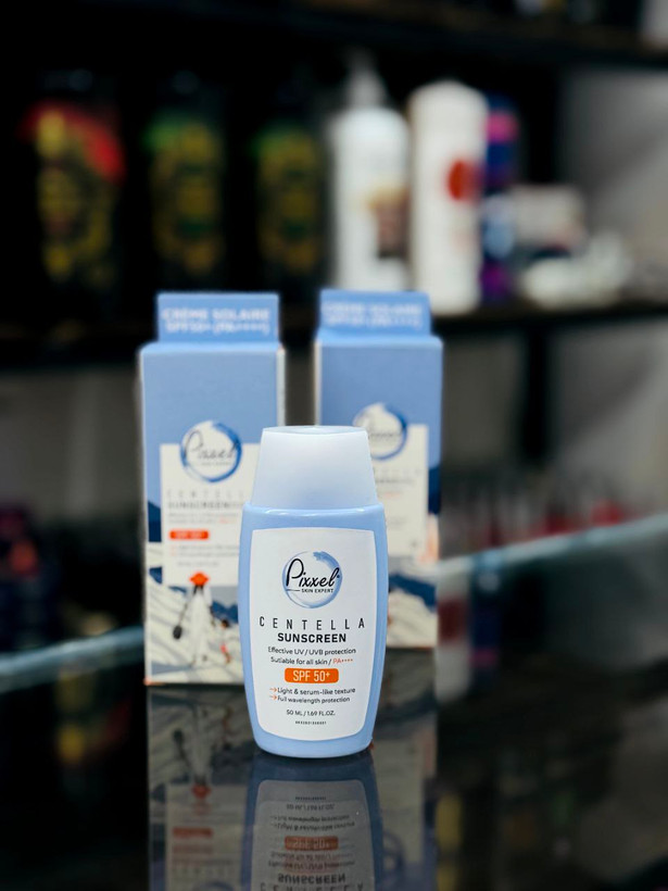 کرم ضد آفتاب بدون رنگ پیکسل SPF50+