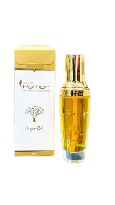 بافت روغن آرگان پالمور – نرم و درخشانکننده مو