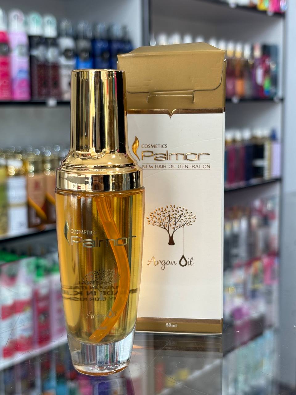 روغن آرگان پالمور ۵۰ میل | تقویت‌کننده، نرم‌کننده و ترمیم‌کننده مو