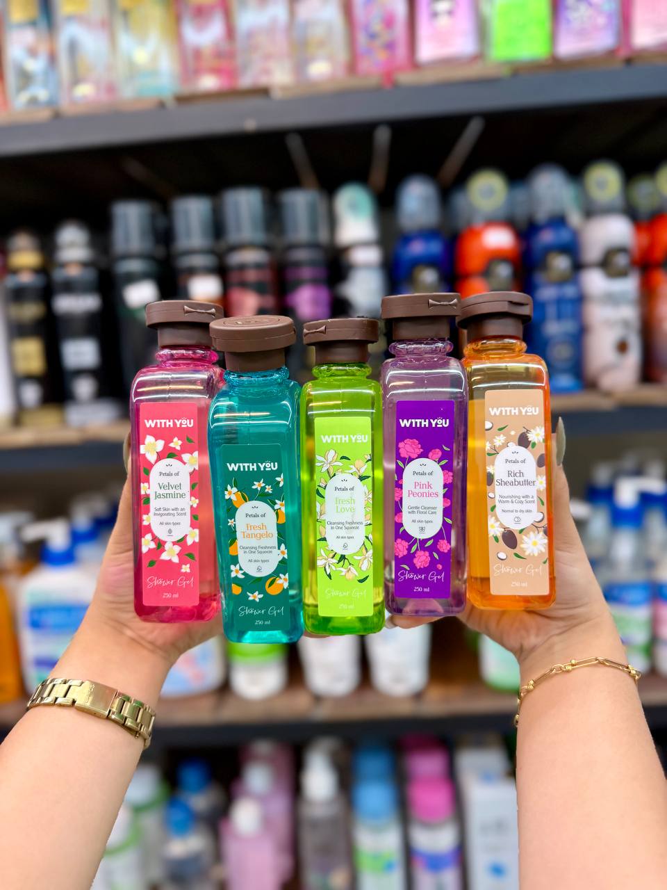 شامپو بدن ویت یو مناسب انواع پوست ۲۵۰ میل